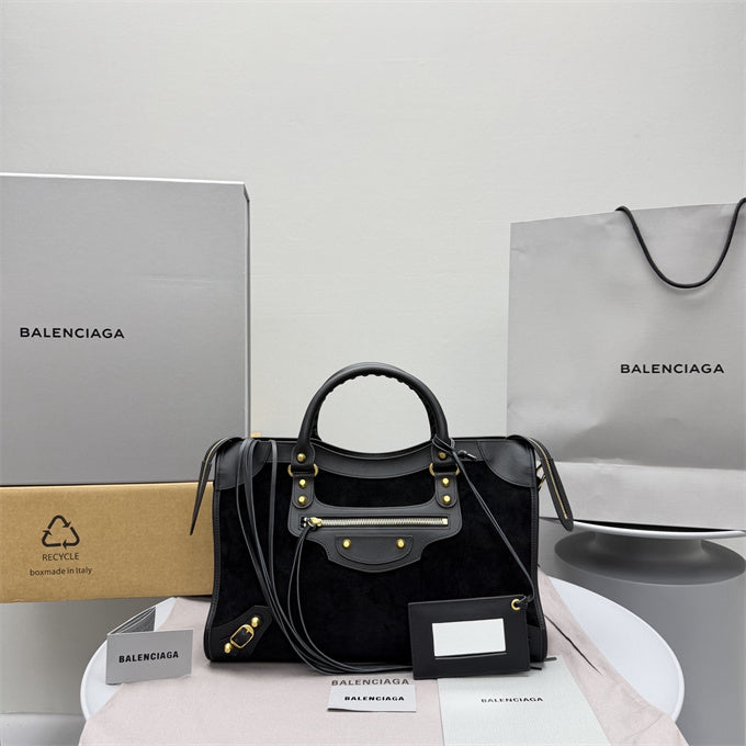 Balenciaga Women's Le City Bag Medium Bag Black
